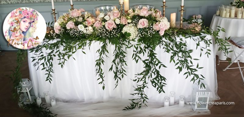 Table style romantique